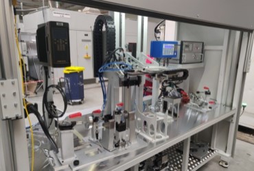 Piaxo Assembly, Leak Test and Engraving Station